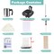 Soy Wax Candle Making Kit Supplies With Wax Melter, Natural Candle Wax For Candle Making, DIY Art&Crafts Kit for Adults,Beginner, Including 2lbs Soy Wax Flakes, Electric Stove,CandleWick,Melting Pot